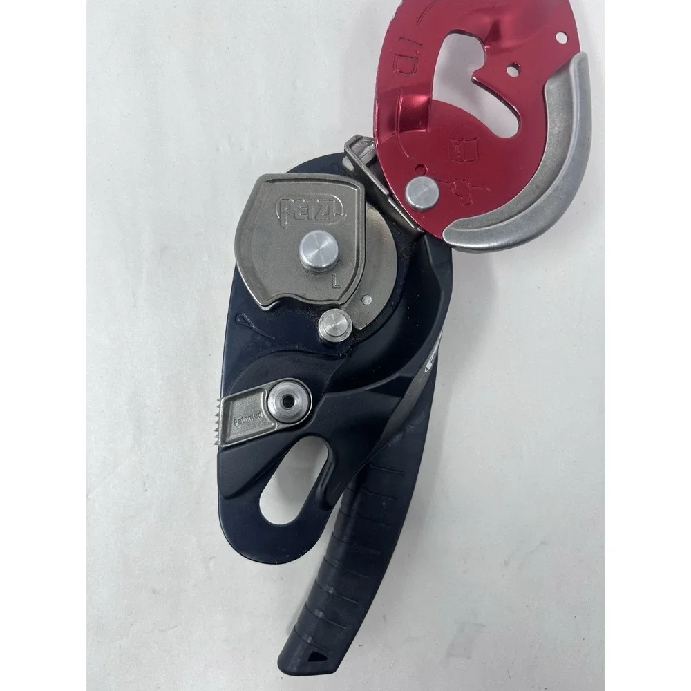 Petzl I'D L Descender Self Braking Belay NFPA ANSI Rope 12.5-13mm EN12841 Rescue